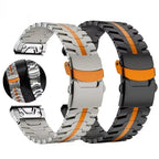 QuickFit 22mm 26mm Titanium Stainless Steel Band for Garmin Fenix & Forerunner Series STRAPS