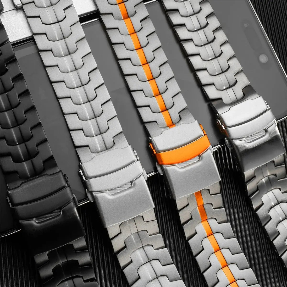 QuickFit 22mm 26mm Titanium Stainless Steel Band for Garmin Fenix & Forerunner Series STRAPS