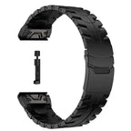 QuickFit 22mm 26mm Titanium Stainless Steel Band for Garmin Fenix & Forerunner Series STRAPS