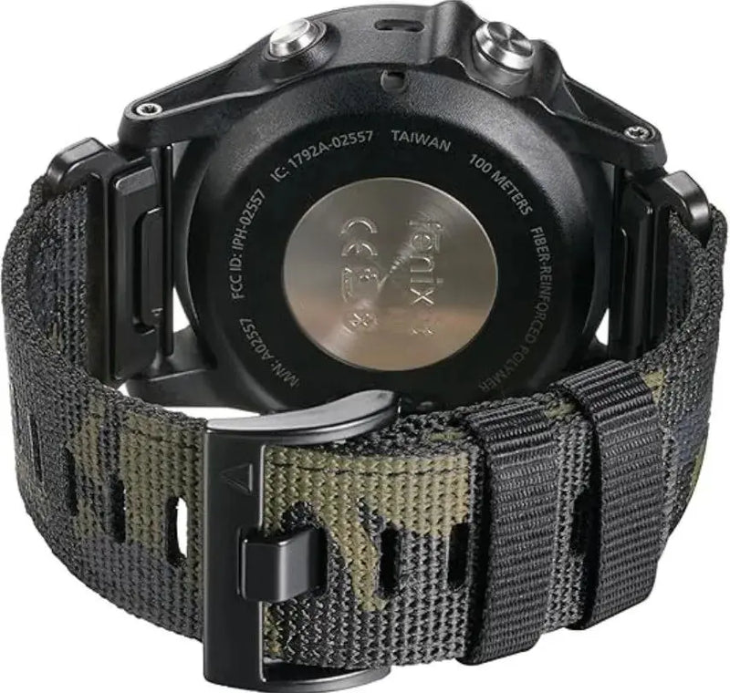 QuickFit 22mm & 26mm Nylon Strap for Garmin Fenix, Forerunner, Instinct – Braided Band ANBEST