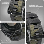 QuickFit 22mm & 26mm Nylon Strap for Garmin Fenix, Forerunner, Instinct – Braided Band ANBEST