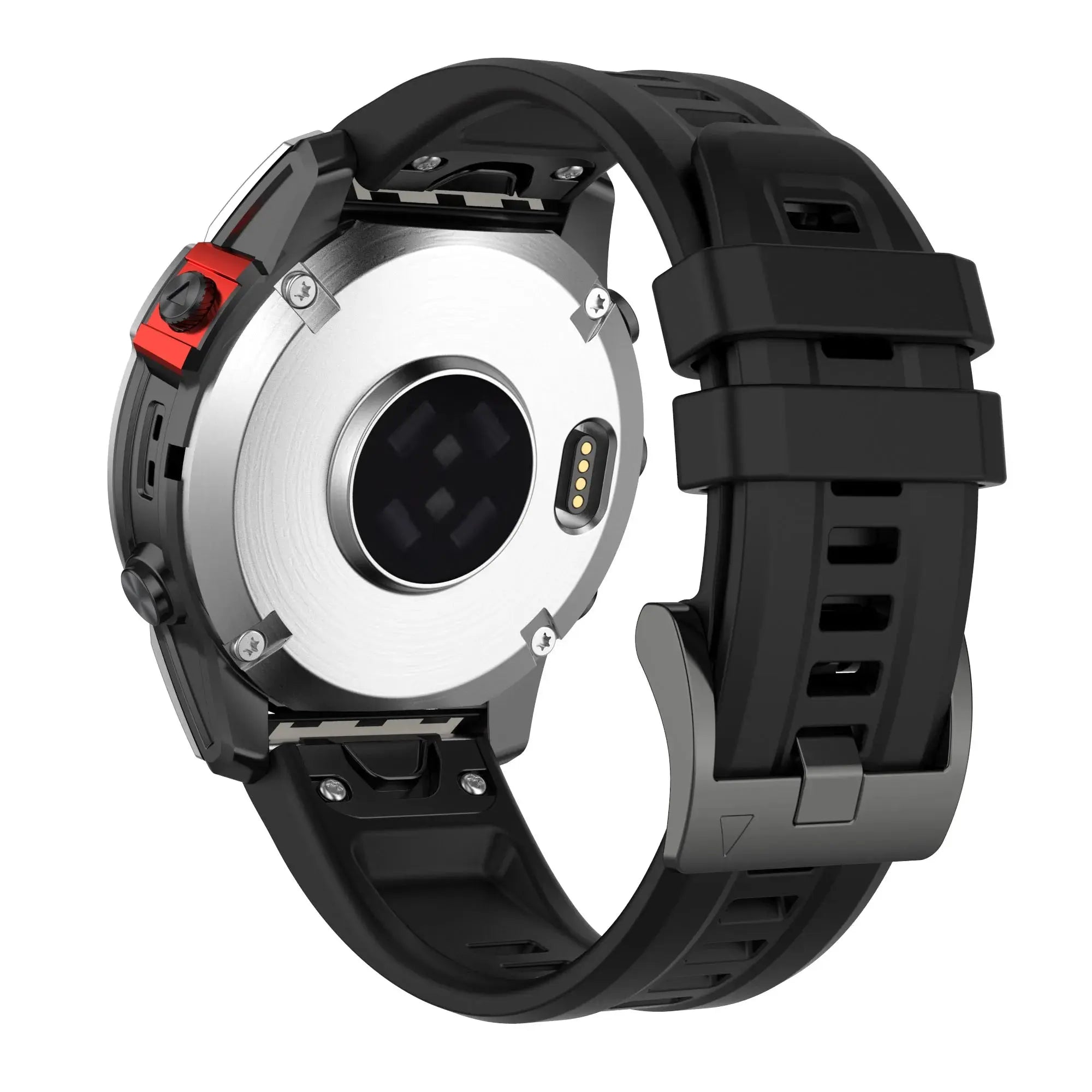 QuickFit Silicone Strap for Garmin Fenix, Forerunner, Tactix, Quatix, Enduro, D2 (20mm, 22mm, 26mm) STRAPS