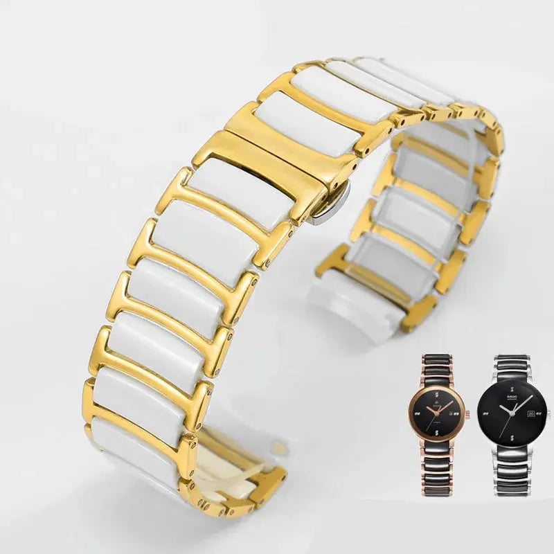 Rado CENTRIX R30927722 Compatible Ceramic & Steel Watch Strap - STRAPS