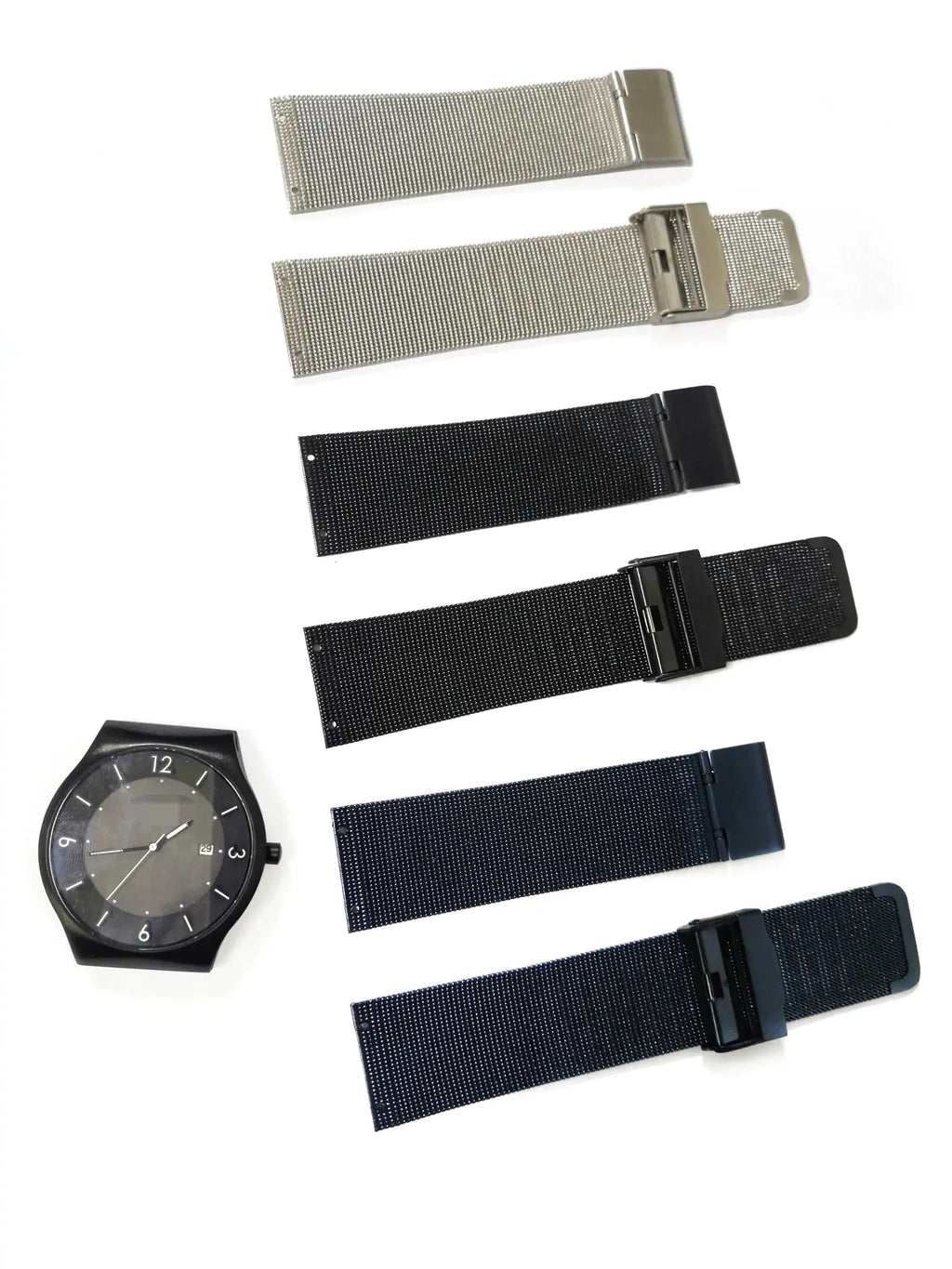 Replacement Watch Band for Skagen Bering Unisex Watches – Stainless Steel Milanese Strap with Screw STRAPS