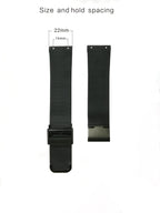 Replacement Watch Band for Skagen Unisex Watch with Screw Slim Strap 22mm-20mm (Hole Spacing 14mm) - STRAPS
