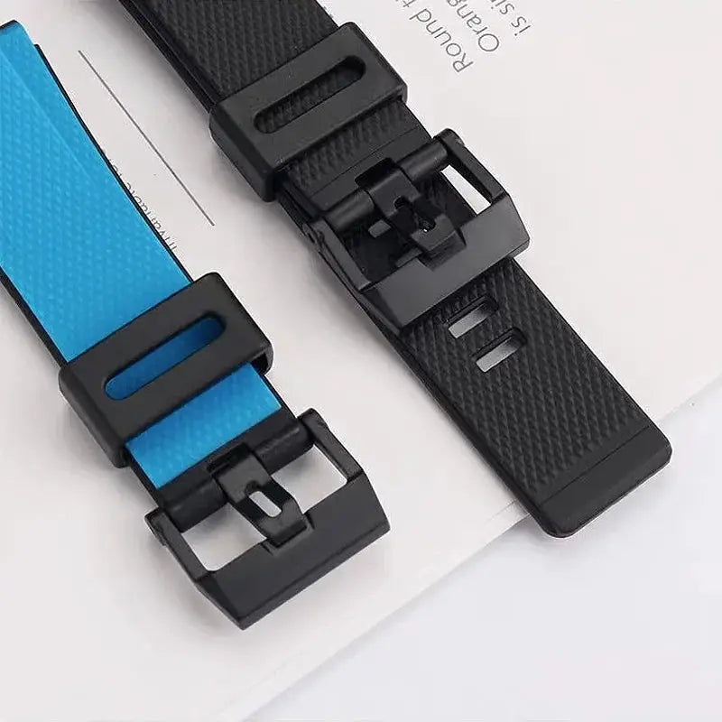 Resin Rubber Strap for Casio G-SHOCK GA-2000-1A2 PRG-600 PRW-6600, Silicone Band JCO-J41 - STRAPS