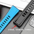 Resin Rubber Strap for Casio G-SHOCK GA-2000-1A2 PRG-600 PRW-6600, Silicone Band JCO-J41 - STRAPS