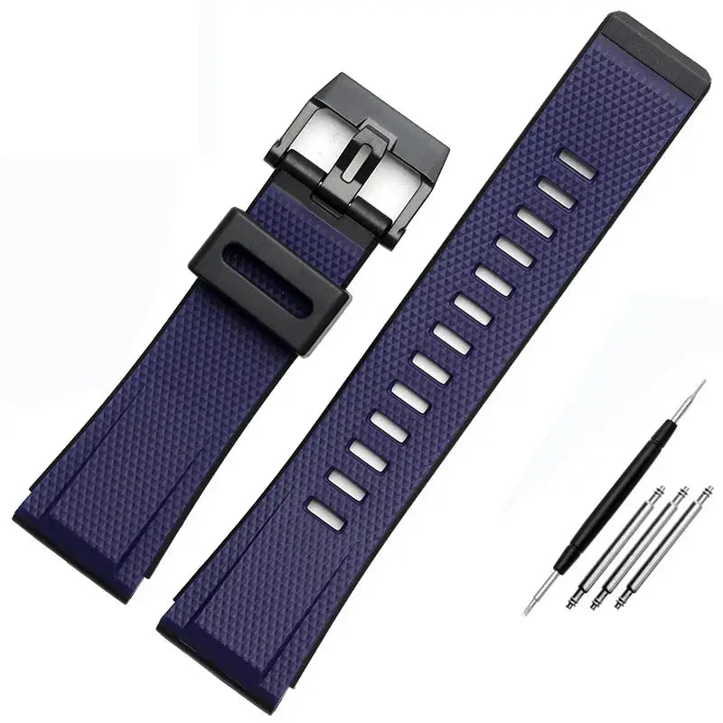 Resin Rubber Strap for Casio G-SHOCK GA-2000-1A2 PRG-600 PRW-6600, Silicone Band JCO-J41 - STRAPS