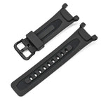 Resin Strap for Casio PROTREK PRG-240/PRG-40/PAG-40 – 21cm Band with Tool – Black Replacement STRAPS
