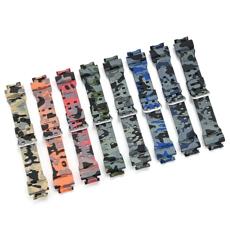 Resin Strap for Casio Rangeman G-SHOCK G9200/G9100/GW9200/GW9101/GW9102/GW9110/GW9125 – 16 Colors - STRAPS