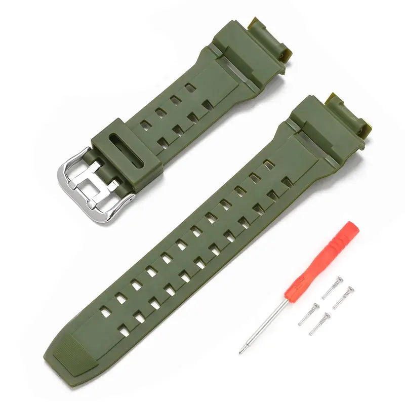 Resin Strap for Casio Rangeman G-SHOCK G9200/G9100/GW9200/GW9101/GW9102/GW9110/GW9125 – 16 Colors STRAPS