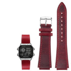 Retro Genuine Leather Watchband - 18mm Convex - Casio AE1200/AE1300/A158W/A168 - STRAPS