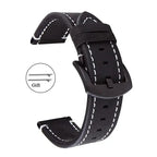 Retro Leather Watchband – Premium Calf Leather Strap for Samsung, Huawei & Traditional Watches - STRAPS
