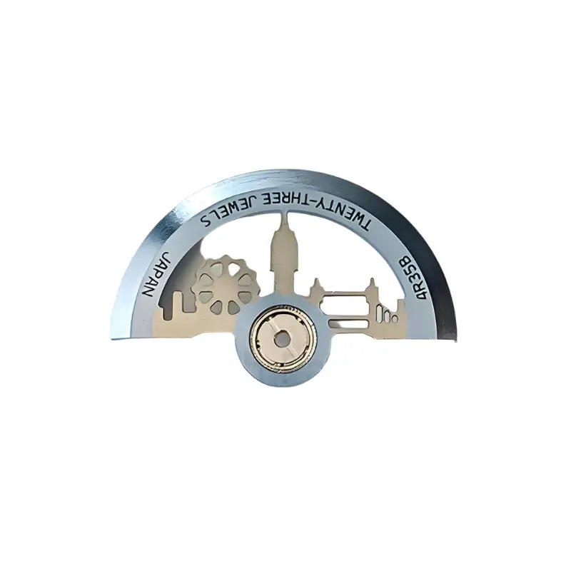 Rose Gold NH35/NH36 Rotor - Automatic Watch Movement Replacement - STRAPS