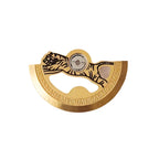 Rose Gold NH35/NH36 Rotor - Automatic Watch Movement Replacement - STRAPS