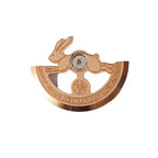 Rose Gold NH35/NH36 Rotor - Automatic Watch Movement Replacement - STRAPS