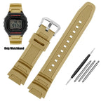 Rubber Watch Strap for Casio AE-1000W AE-1200WH 1300WH 1000W W-216H SGW500 F-108WH 18mm STRAPS
