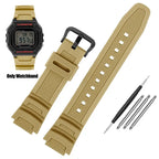 Rubber Watch Strap for Casio AE-1000W AE-1200WH 1300WH 1000W W-216H SGW500 F-108WH 18mm STRAPS