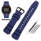 Rubber Watch Strap for Casio AE-1000W AE-1200WH 1300WH 1000W W-216H SGW500 F-108WH 18mm STRAPS