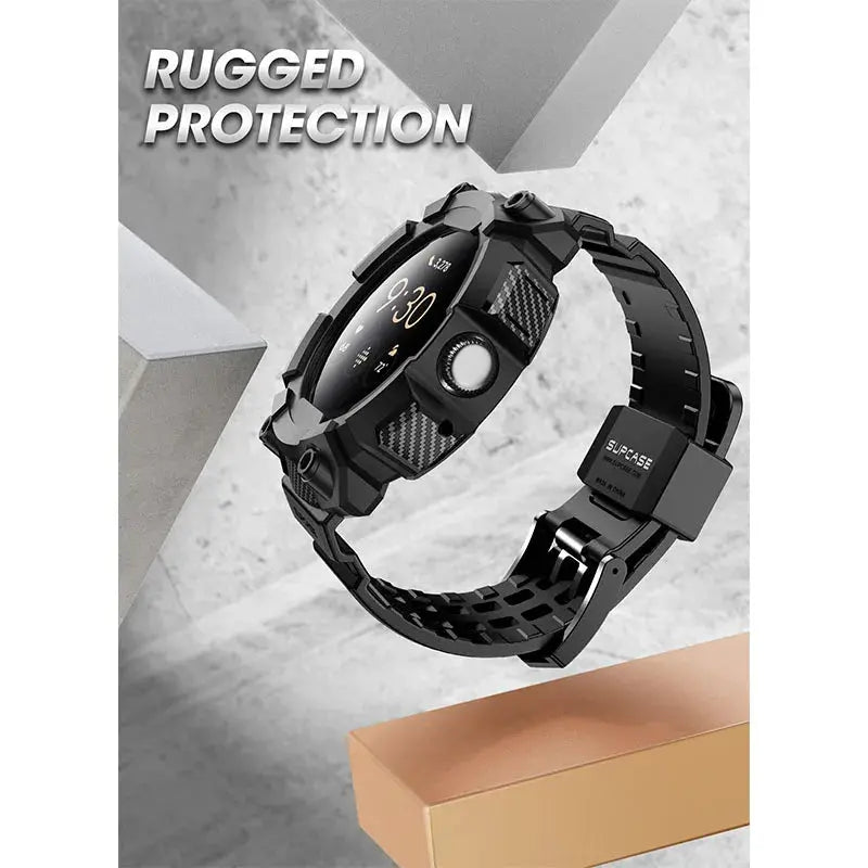 Rugged Protective Case for Google Pixel Watch 3/2/1 – 41mm with Adjustable Strap Band STRAPS