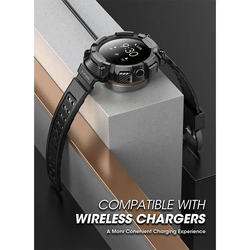 Rugged Protective Case for Google Pixel Watch 3/2/1 – 41mm with Adjustable Strap Band STRAPS