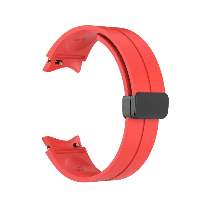 No-Gap Magnetic Silicone Strap for Samsung Galaxy Watch 7/6/5/4 Series STRAPS