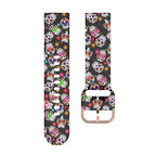 20mm 22mm Patterned Silicone Strap for Samsung Galaxy, Huawei & More STRAPS
