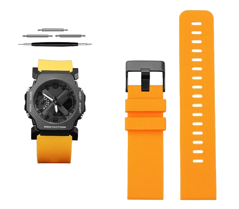 Sport Rubber Strap for Casio G-Shock GA-2000, GA-2200, & GA-2300 STRAPS