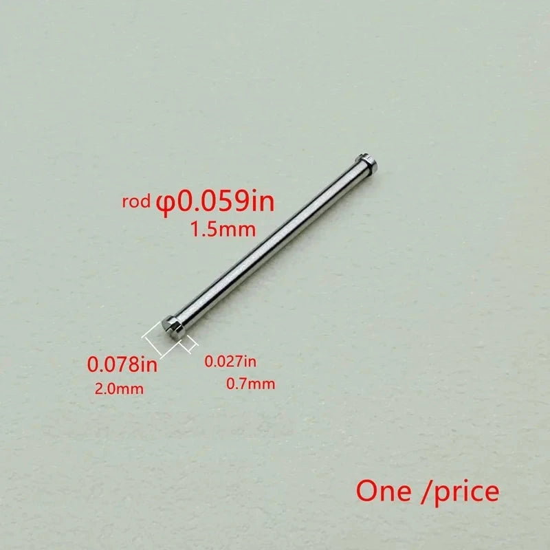 1.5mm Stainless Steel Watch Strap Screw Rod Pin – Rotating Fixed Ear Bolt STRAPS