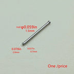 1.5mm Stainless Steel Watch Strap Screw Rod Pin – Rotating Fixed Ear Bolt STRAPS