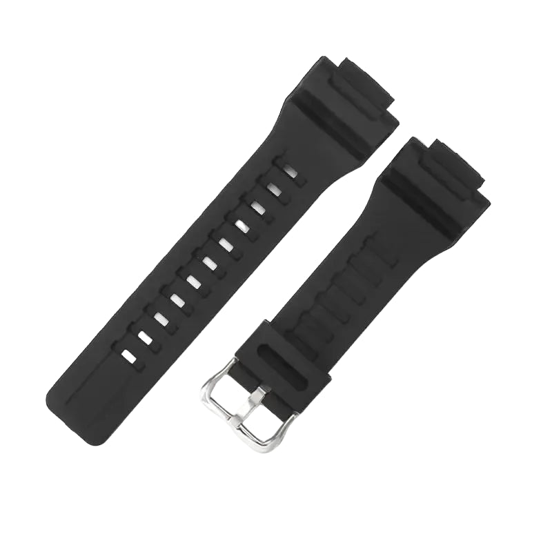 Casio AQ-S810W AEQ-110W W735H W736H Resin Soft Comfortable Silicone Watch Strap 18mm Black STRAPS