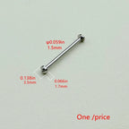 1.5mm Stainless Steel Watch Strap Screw Rod Pin – Rotating Fixed Ear Bolt STRAPS