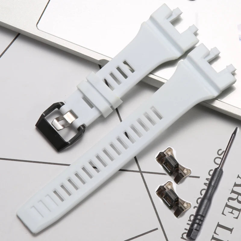 Resin Replacement Strap with Linkers for Casio G-Shock GBA-900 STRAPS