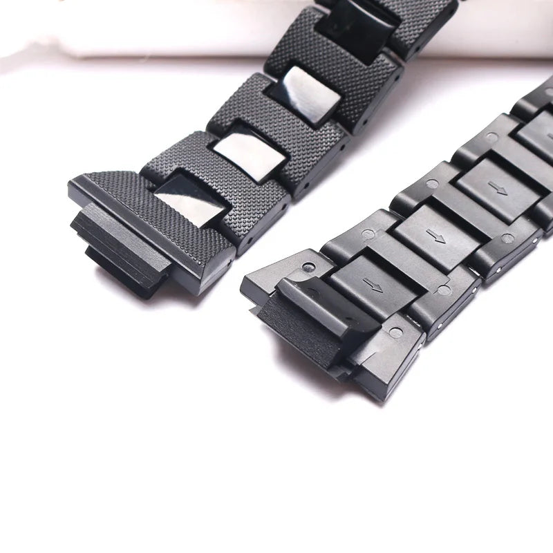 Watch Band for Casio G-Shock DW-5600 GW-M5610 DW-6900 GW-B5600 GMW-B5000 16mm Plastic Steel Bracelet