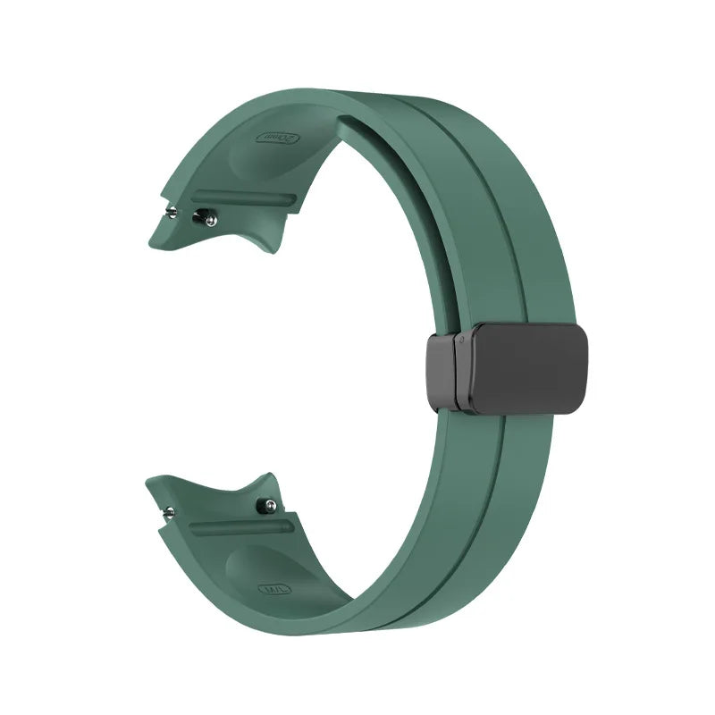 No-Gap Magnetic Silicone Strap for Samsung Galaxy Watch 7/6/5/4 Series STRAPS