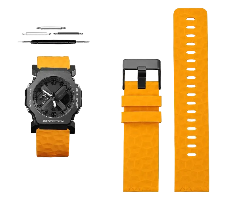 Sport Rubber Strap for Casio G-Shock GA-2000, GA-2200, & GA-2300 STRAPS