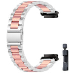 Stainless Steel Luxury Link Bracelet for Amazfit T-Rex 3, T-Rex 2, T-Rex Ultra & Pro STRAPS