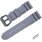 Soft Silicone Strap for Panerai Luminor (PAM01312), Radiomir (PAM00183), & Submersible (PAM00973) STRAPS
