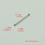 1.3mm Stainless Steel Watch Strap Fastener Screw Rod STRAPS