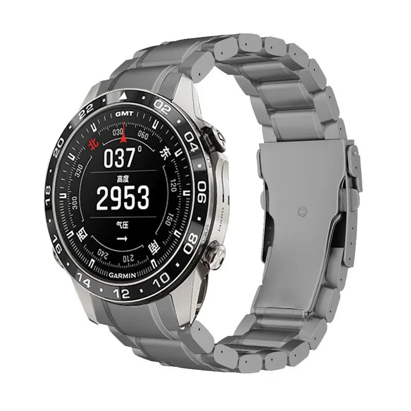 Garmin MARQ & Fenix 7 Titanium Bracelet | Quatix 8 Aviator 22mm Models