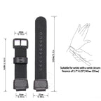 Nylon & Leather Hybrid Strap for Casio DW5600 GA2100 GA110 GA700 AWG-M100 16mm Sports Band STRAPS