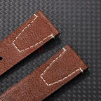 20mm 22mm Vintage Oil Wax Cowhide Watchband for Omega & Seiko STRAPS