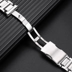 Stainless Steel Notched Bracelet for Citizen Eco-Drive CA4250, AW1420 & CA4252 STRAPS