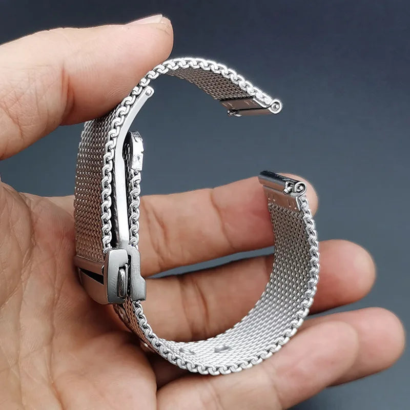 Luxury Mesh Watch Band for Omega Seamaster 300 & Seamaster 007 "No Time To Die" Edition