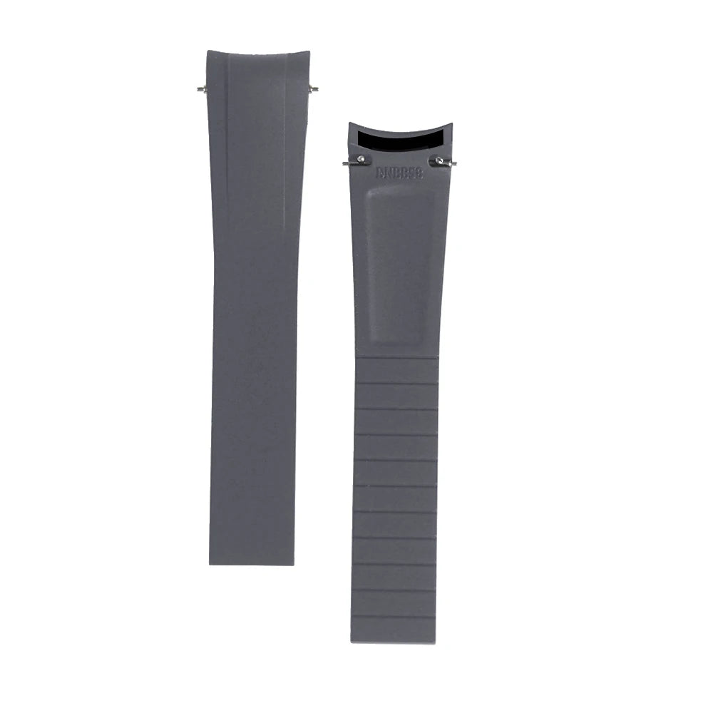 Curved End FKM Fluororubber "Cut-To-Size" Strap for Tudor Black Bay 58