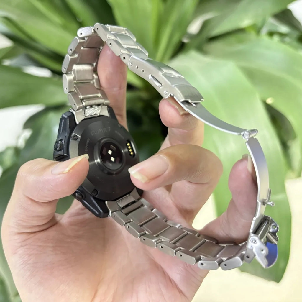 Garmin MARQ & Fenix 7 Titanium Bracelet | Quatix 8 Aviator 22mm Models