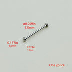 1.5mm Stainless Steel Watch Strap Screw Rod Pin – Rotating Fixed Ear Bolt STRAPS