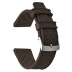 Vintage Tropical FKM Rubber Watch Strap for Seiko SKX007, 62MAS, & Tudor Black Bay STRAPS
