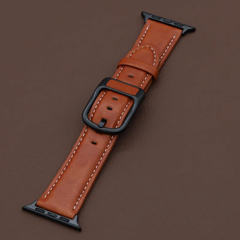 PU Leather Strap for Apple Watch Series 10, 9, 8, 7, 6, 5, SE, Ultra / Ultra 2 (49mm) STRAPS