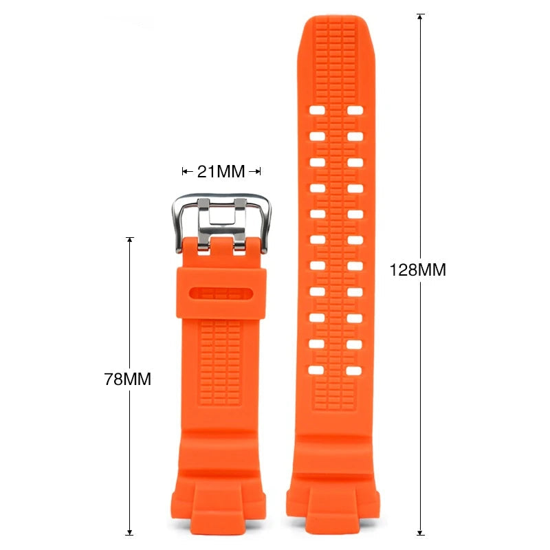 Silicone Sport Strap for Casio G-Shock GW-3500B, GW-3000B, & GW-2000 STRAPS